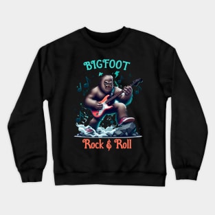 Bigfoots Rock Concert Crewneck Sweatshirt